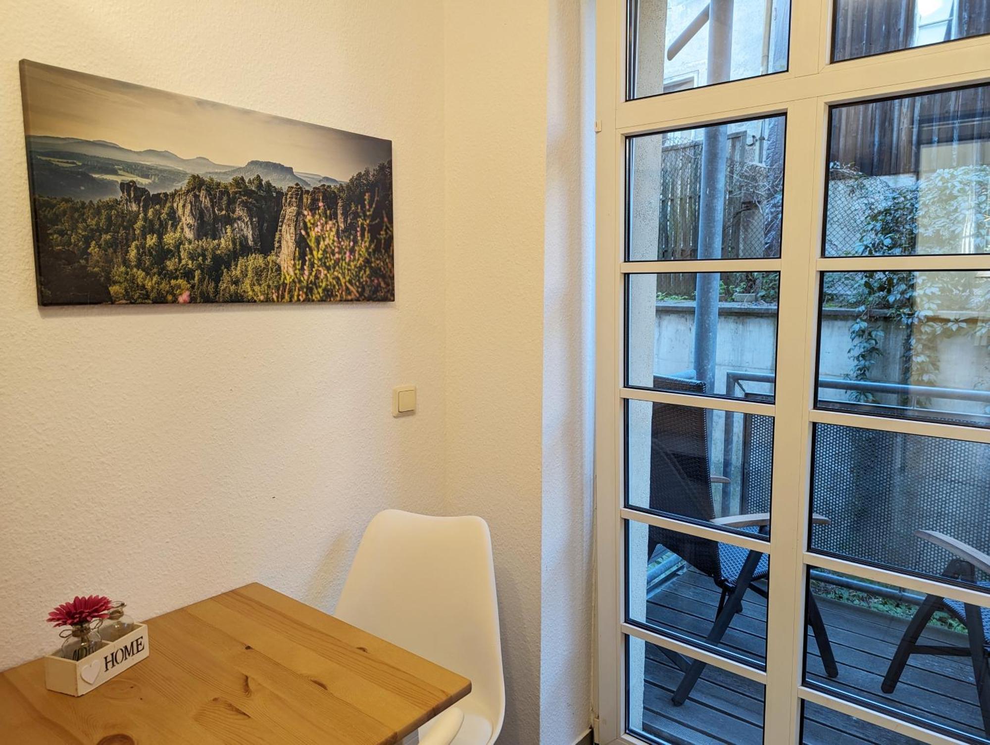 Hw2B - Urlaubsmagie - Wohlfuehlwohnung Mit Balkon, Pool, Sauna & Terrasse Sebnitz Luaran gambar