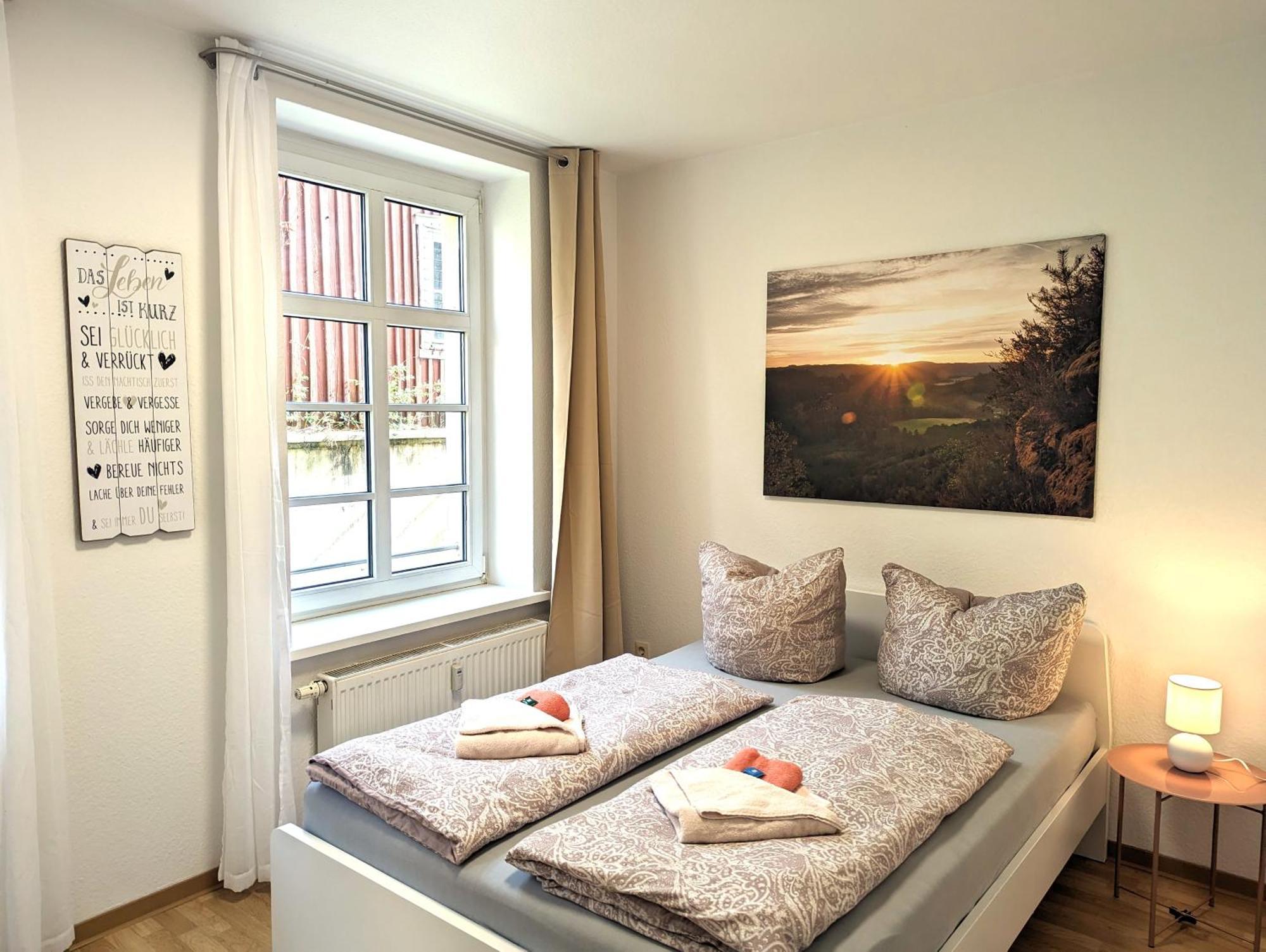 Hw2B - Urlaubsmagie - Wohlfuehlwohnung Mit Balkon, Pool, Sauna & Terrasse Sebnitz Luaran gambar